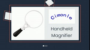 Byrhgood YQRJYB High Magnification Magnifying Glass 20X Magnifying Glass with Light 135MM Magnifying Glass Handheld Optics HD