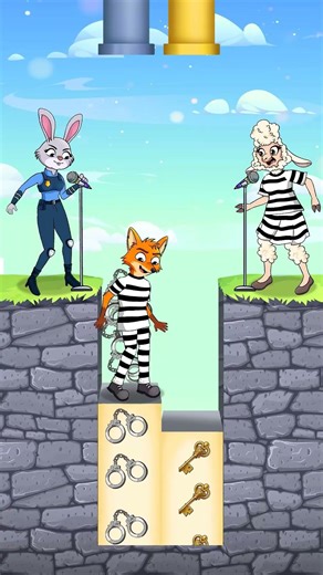 LOVE RACE | JUDY Cop or BELLWETHER Prisoner — Who Will NICK Choose?