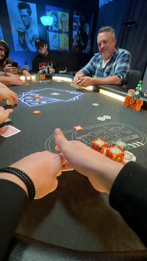 Quadruple Straddle then a raise & we have AK😳Private game this Sunday. link in bio #poker #gambling #gamble #pokeronline #cards | FunkyPoker