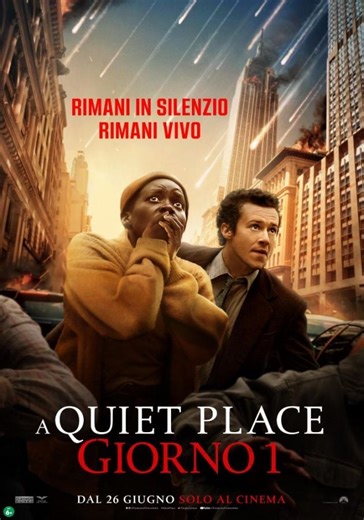 A Quiet Place: Giorno 1 streaming