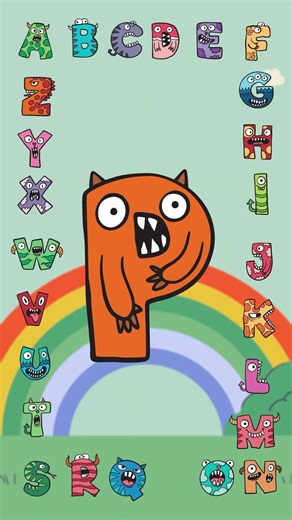 Monster abc | Monster ABC Alphabet Song for Kids