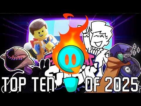 My Top 10 Friday Night Funkin' Mods of 2025!