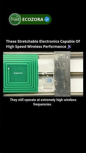 Stretchable Electronics Just Unlocked Wireless Wearables ⚡ #futuretech #wearables