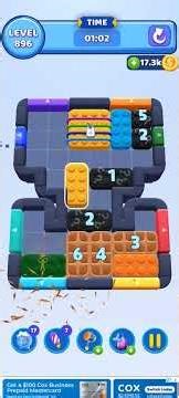 How to Win Color Block Jam Level 896 #colorblocks #colorblockjam