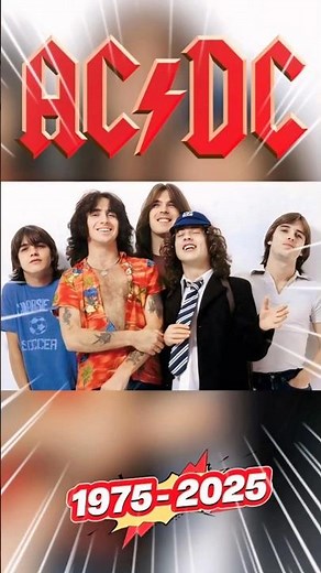 AC/DC 1975-2025 #acdc #angusyoung #bonscott #nostalgia #thenandnow