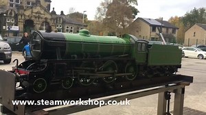 The 3 1/2” LNER B1 that we sold at the end of last year on test. We didn’t get time to upload this back then, and we are quite pleased with the safety valves we made. Enjoy. :) | The Steam Workshop