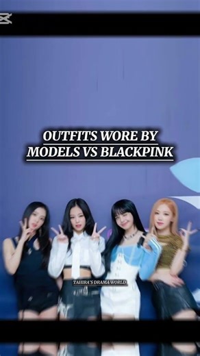 OUTFITS WORE BY MODEL VS BLACKPINC ❤️