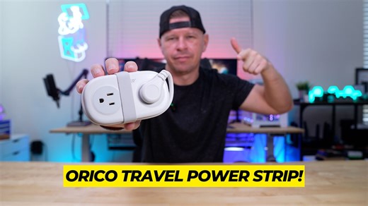 Watch ORICO Travel Power Strip Review on Amazon Live