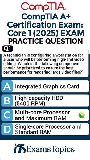 CompTIA 220-1201 Exam Questions