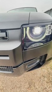 🚨2022 Land Rover Defender🚨 Wrapped in Satin Black! 275/55/20 Nitto Recon Grapplers A/T Painted Calipers ✅ Just MEAN! _ _ _ _ _ _ _ _ _ _ _ _ _ _ _ _ Call us today! 📞 713-682-1085 #wheels #houston #tires #landrover #defender #americanwheelandtire #texas #Black #wrapped | American Wheel and Tire