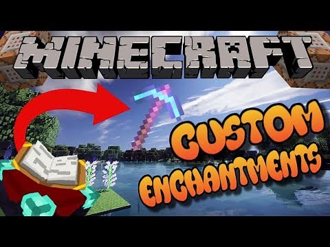 Minecraft Command Block Custom Enchantments Tutorial Bedrock Edition (Xbox One,Mcpe,Windows10)