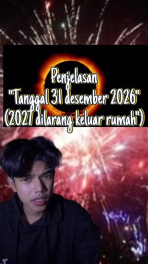 Bagian 385(penjelasan “tanggal 31 desember 2026”(2026 dilarang keluar rumah”)vid by @(2026) to (2027) #dhiasyoga #31desember2026 #tahun2027 #gerhanamatahari #fyp