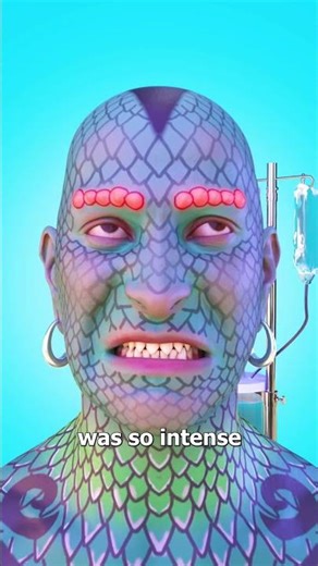 He Turned Himself Into A Lizard 😳