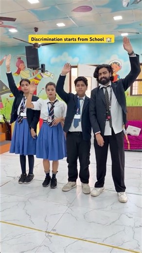 Discrimination starts from School 🏫 #shorts #sejalgabashorts #school