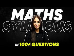 Do these 100 Questions with me to Ace JEE Main 2025 April Attempt | Maths By Dhairya Ma'am