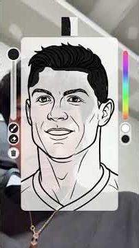 Coloring Ronaldo #Mackker #EnjoyFamily #EnjoyKubPom #PleaseSubscribe #YouTubeChannel