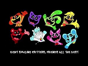 Smiling Critter Nursery Rhyme: Eight Smiling Critters (Poppy Playtime)