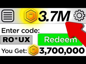 Enter This Code For FREE ROBUX in Roblox.. (2025)
