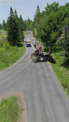 Realistic Highway Car Crashes #97 - BeamNG.drive