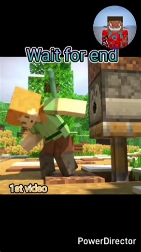 Minecraft axe bloopers 1-2V || #shorts #minecraft #alex #bloopers #funny #edit #okkahi