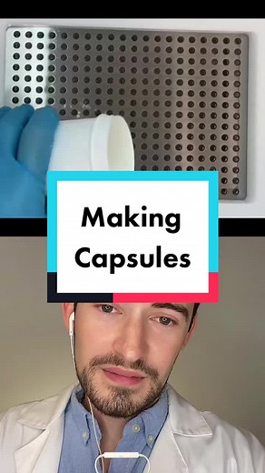 Pharmacist Making Medicine Capsules Reaction Video