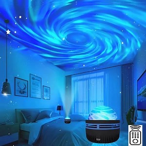 Nachtlampje Galaxy Projector Licht – Sterrenhemel Projector – LED Sfeerlamp – USB –... | bol