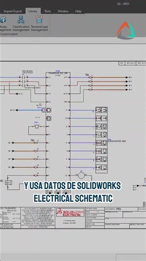 Trabaja en la nube 3DEXPERIENCE Electrical Schematic Designer #3DEXPERIENCE #Solidworks