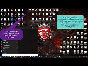 Windows için TASKKILL (Zorla görev sonlandırma) YAPMA (link açılamada 👇)
