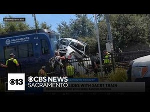Truck, SacRT train collide in Rancho Cordova