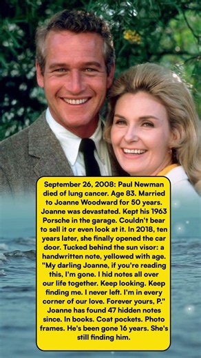 Did Paul Newman Leave 47 Hidden Love Notes for Joanne Woodward? Here's the Truth