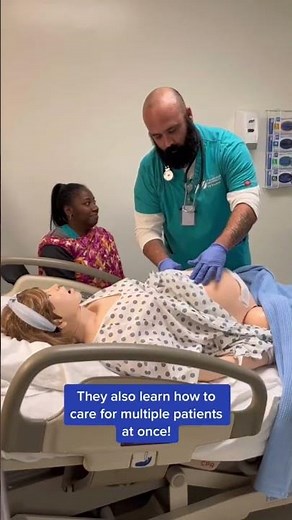 The Nursing Simulation Lab provides students with an immersive learning environment🩺 #stanbridge