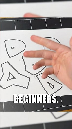 6 Different Ways To Style The Graffiti Block Letter D For Beginners ✍️🔥