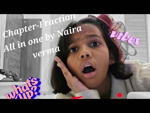 All in one Fractions by Naira verma.15 minutes study.
