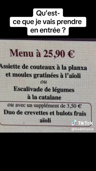 Menu français au restaurant : Commandez avec aisance