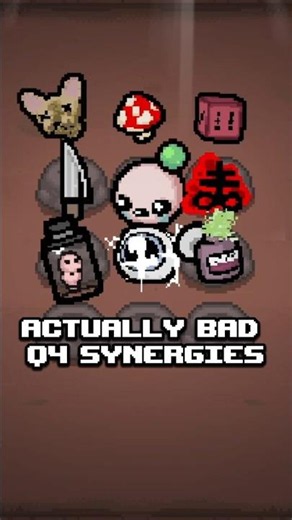 Actually BAD Q4 Items Synergies #tboi #thebindingofisaac