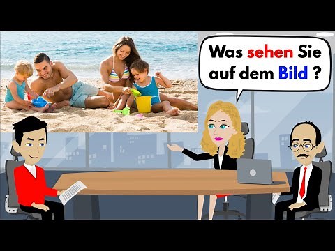 Deutsch lernen | Bildbeschreibung B1 ( DTZ & Telc & ÖSD ) Prüfung 2023 | Urlaub & Sport