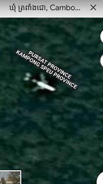 Missing flight MH370 found? Google maps view Cambodia