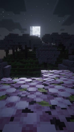 Falling looks Beautiful in Slow Mo ✨ Sakura Jump #minecraft