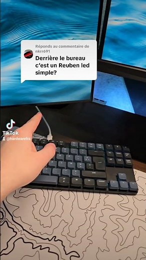 Bande LED RGB Setup #led #ledlights #light #setup #setupgaming #pc #gaming #gamingroom #setups