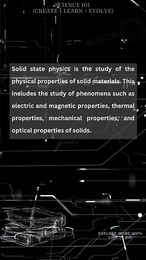 Solid state physics simplified