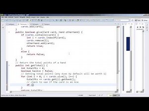 Code an OOP Card Game Final Prep for Game Class