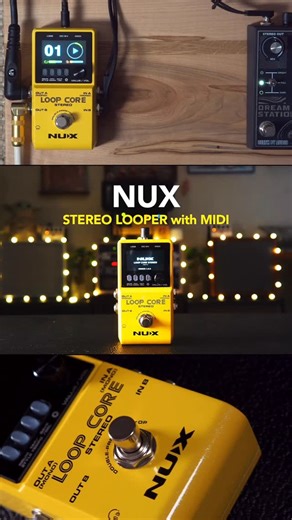 Pedal Of The Day on Instagram: "For our final demo of 2025, we're going to look at the @nux_audio Loop Core Stereo Looper w/MIDI - this one has 6 hours of record time, 99 user memory slots, 50 built-in drum patterns and more!! Thanks to @deathbyaudioeffects & @strymonengineering for help in the demo - enjoy it, and we'll see you all in 2026, CHEERS!!* Demo: https://youtube.com/@pedaloftheday Review/Info: https://pedal-of-the-day.com #pedaloftheday #nux #looper #guitarpedals #happyholidays @nux_u