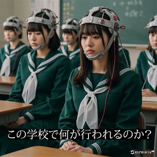 【邪電学園】洗脳された少女たち（女子校洗脳大作戦予告編）