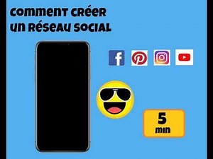 COMMENT CREER UN RESEAU SOCIAL EN 5 MINUTES !