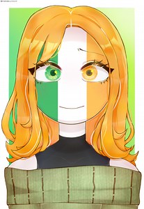 Ireland (Female) - Countryhumans - ibisPaint