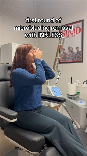sally rohan on Instagram: "I’m so excited to be working with @inkless.laser @inkless.laser_phl ❤️ #microbladingremoval #lasertattooremoval #reels"