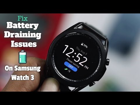Fix- Samsung Galaxy watch 3 Battery Dying so Fast!