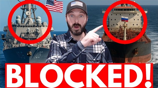 NAVY INTERCEPTS RUSSIAN SHIP NEAR VENEZUELA! #BreakingNews #BREAKING #news #NewsUpdate #fyp | Canadian Prepper VLOG