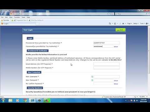 How to create GSTIN UserId and Password through CompuGst
