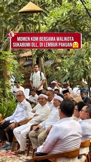 KDM'S MOMENT WITH THE MAYOR OF SUKABUMI AND OTHERS AT LEMBUR PAKUAN #kdm #lemburpakuan #sukabumi ...
